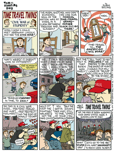 Tom the Dancing Bug on Monday December 14, 2020 Comic Strip