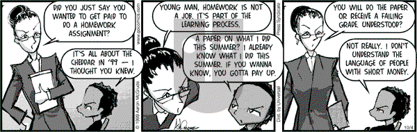 The Boondocks on Wednesday May 7, 2014 Comic Strip