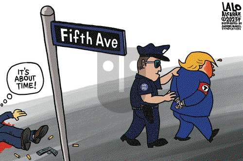 Lalo Alcaraz - Friday March 31, 2023 Comic Strip