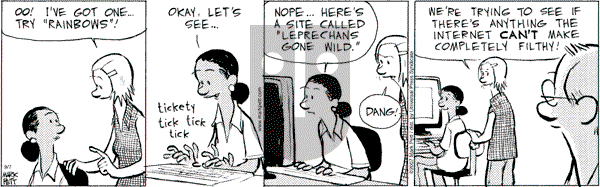 Lucky Cow on Friday December 14, 2007 Comic Strip