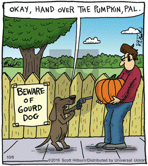 The Argyle Sweater on Saturday October 8, 2016 Comic Strip