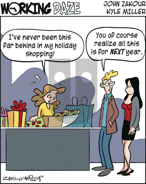 Working Daze - Wednesday December 15, 2004 Comic Strip
