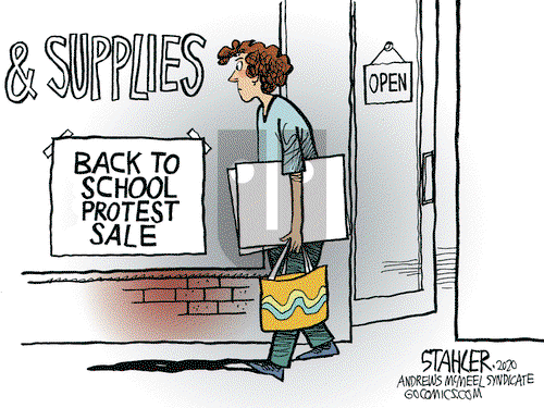 Jeff Stahler on Thursday August 6, 2020 Comic Strip