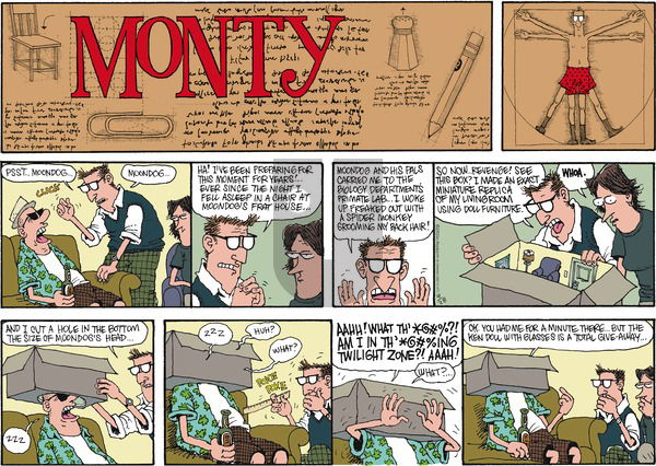 Monty on Sunday April 28, 2013 Comic Strip