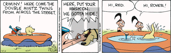 Red and Rover on Tuesday July 17, 2018 Comic Strip