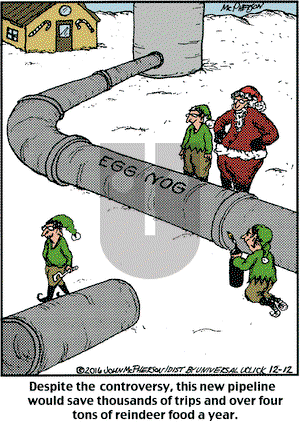 Close to Home on Monday December 12, 2016 Comic Strip