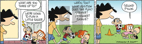 Baby Blues on Thursday July 24, 2014 Comic Strip