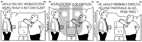The Born Loser on Friday December 19, 2003 Comic Strip