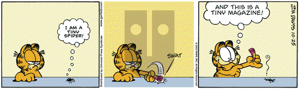 Garfield on Tuesday January 14, 2003 Comic Strip