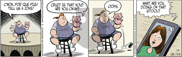 Baldo on Thursday January 15, 2015 Comic Strip