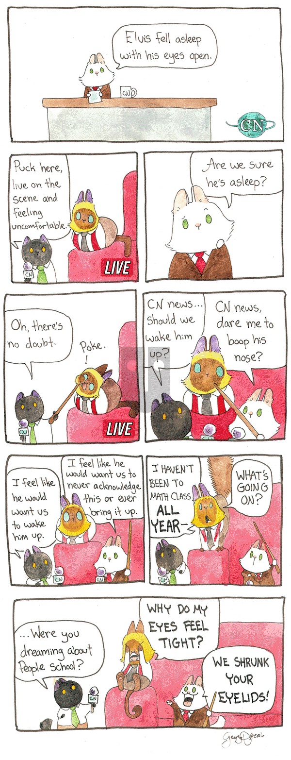 Breaking Cat News on Tuesday March 21, 2017 Comic Strip