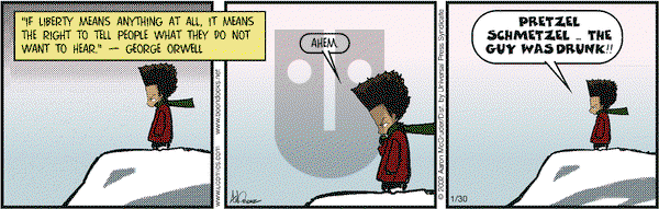 The Boondocks on Thursday August 19, 2004 Comic Strip