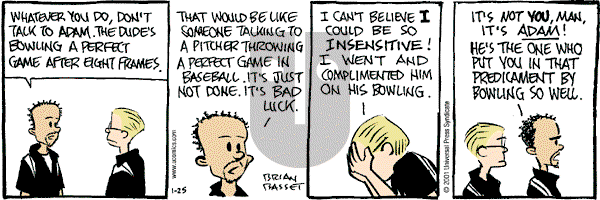 Adam@Home on Thursday January 25, 2001 Comic Strip