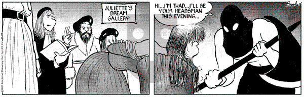 9 Chickweed Lane on Monday September 24, 2001 Comic Strip