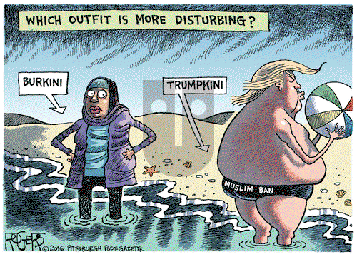 Rob Rogers on Tuesday August 30, 2016 Comic Strip