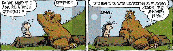 The Grizzwells on Thursday October 30, 2014 Comic Strip