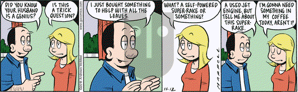 Adam@Home on Monday November 12, 2018 Comic Strip