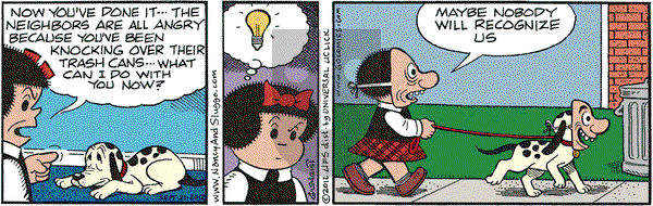 Nancy on Friday September 21, 2012 Comic Strip