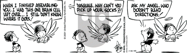 Rose is Rose on Saturday January 12, 2002 Comic Strip