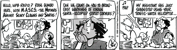 Rose is Rose on Wednesday December 21, 1988 Comic Strip