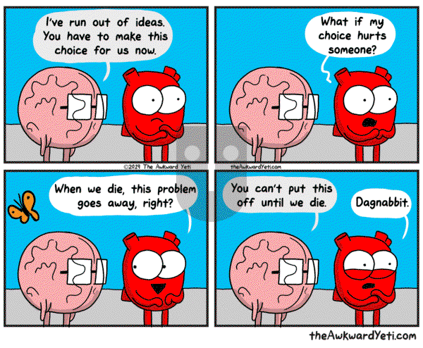 The Awkward Yeti on Monday March 23, 2020 Comic Strip
