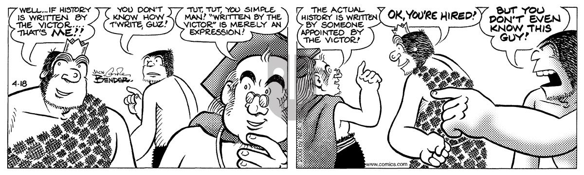Alley Oop - Tuesday April 18, 2006 Comic Strip