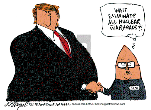 Henry Payne on Wednesday June 13, 2018 Comic Strip