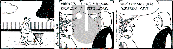 The Born Loser on Wednesday August 1, 2007 Comic Strip