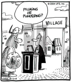 Reality Check on Saturday February 14, 2004 Comic Strip