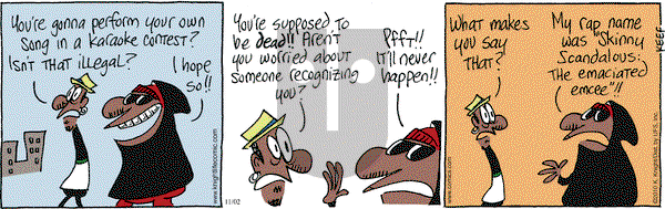 The Knight Life on Tuesday November 2, 2010 Comic Strip