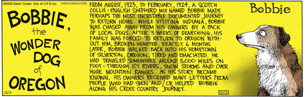 Get Fuzzy on Monday October 3, 2005 Comic Strip