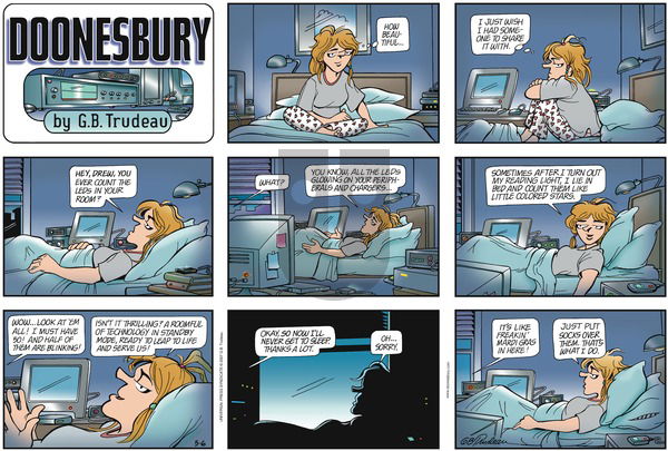 Doonesbury on Sunday May 6, 2007 Comic Strip