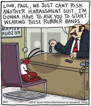 The Argyle Sweater on Monday August 22, 2016 Comic Strip
