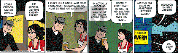 Rip Haywire on Tuesday December 29, 2020 Comic Strip