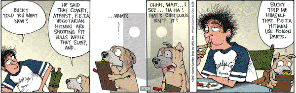 Get Fuzzy on Thursday June 28, 2007 Comic Strip