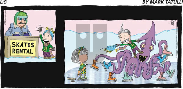Lio on Sunday February 3, 2019 Comic Strip