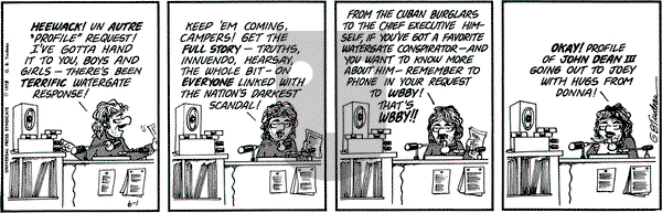 Doonesbury on Friday June 1, 1973 Comic Strip