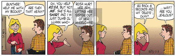 Luann on Friday December 8, 2006 Comic Strip