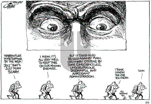 Pat Oliphant on Monday August 6, 2007 Comic Strip