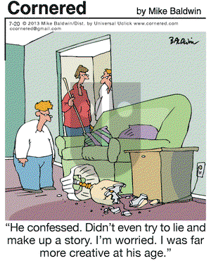 Cornered on Saturday July 20, 2013 Comic Strip