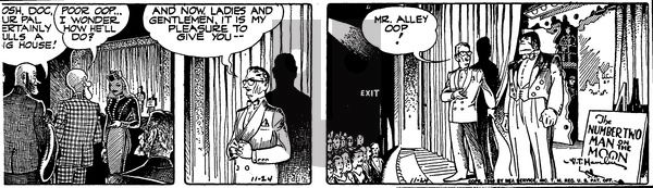 Alley Oop on Thursday November 24, 1949 Comic Strip