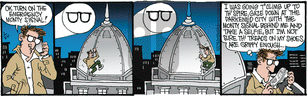 Monty on Thursday January 24, 2019 Comic Strip
