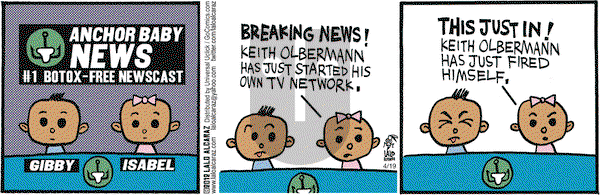 La Cucaracha - Thursday April 19, 2012 Comic Strip