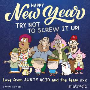 Aunty Acid - Monday January 1, 2024 Comic Strip