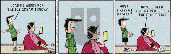 Grand Avenue on Thursday August 8, 2024 Comic Strip