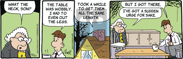 Lola on Wednesday March 21, 2018 Comic Strip
