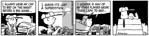 Peanuts on Wednesday April 10, 1985 Comic Strip