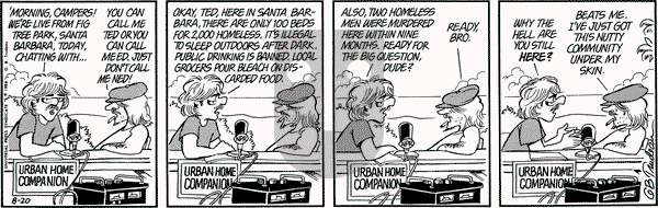 Doonesbury on Wednesday August 20, 1986 Comic Strip