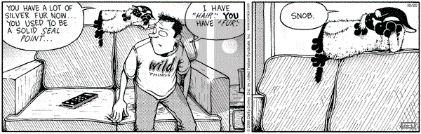 Get Fuzzy on Friday October 20, 2000 Comic Strip