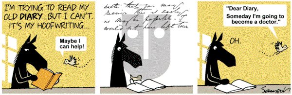 Dark Side of the Horse on Saturday December 15, 2012 Comic Strip